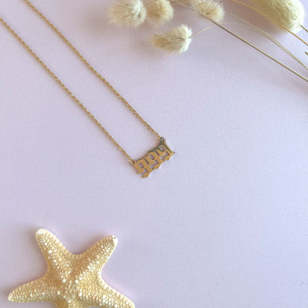 999 angel number ketting
