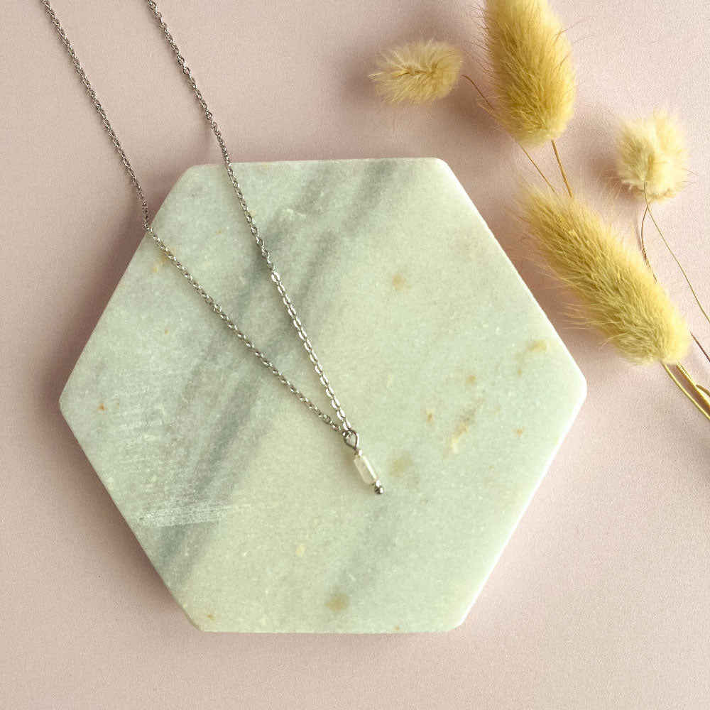 Rozenkwarts ketting