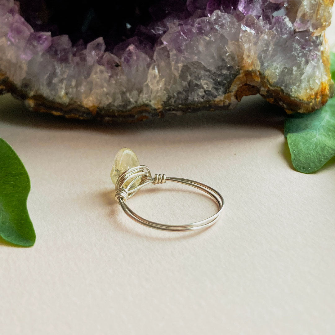 Citrien wire ring