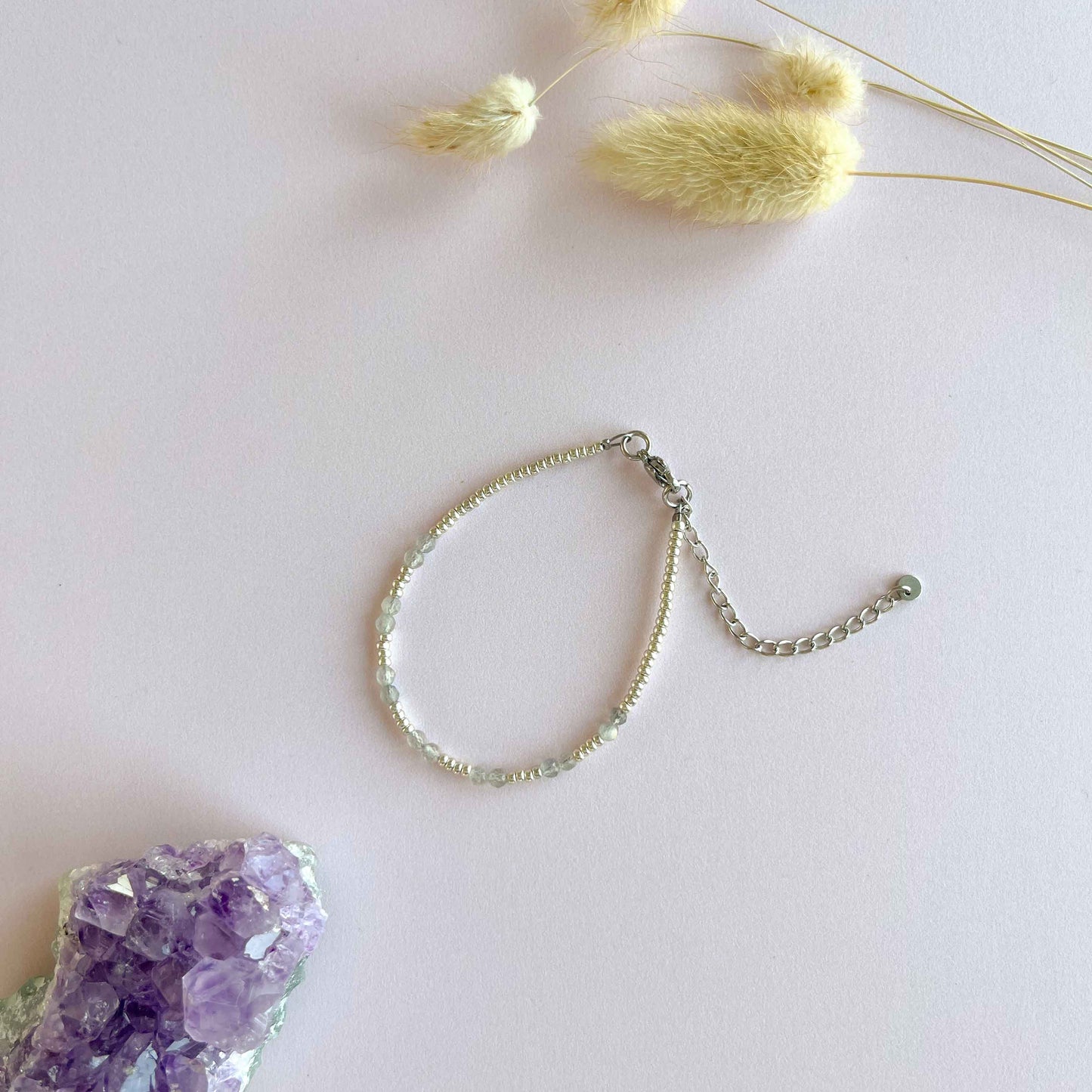 Labradoriet duo armband