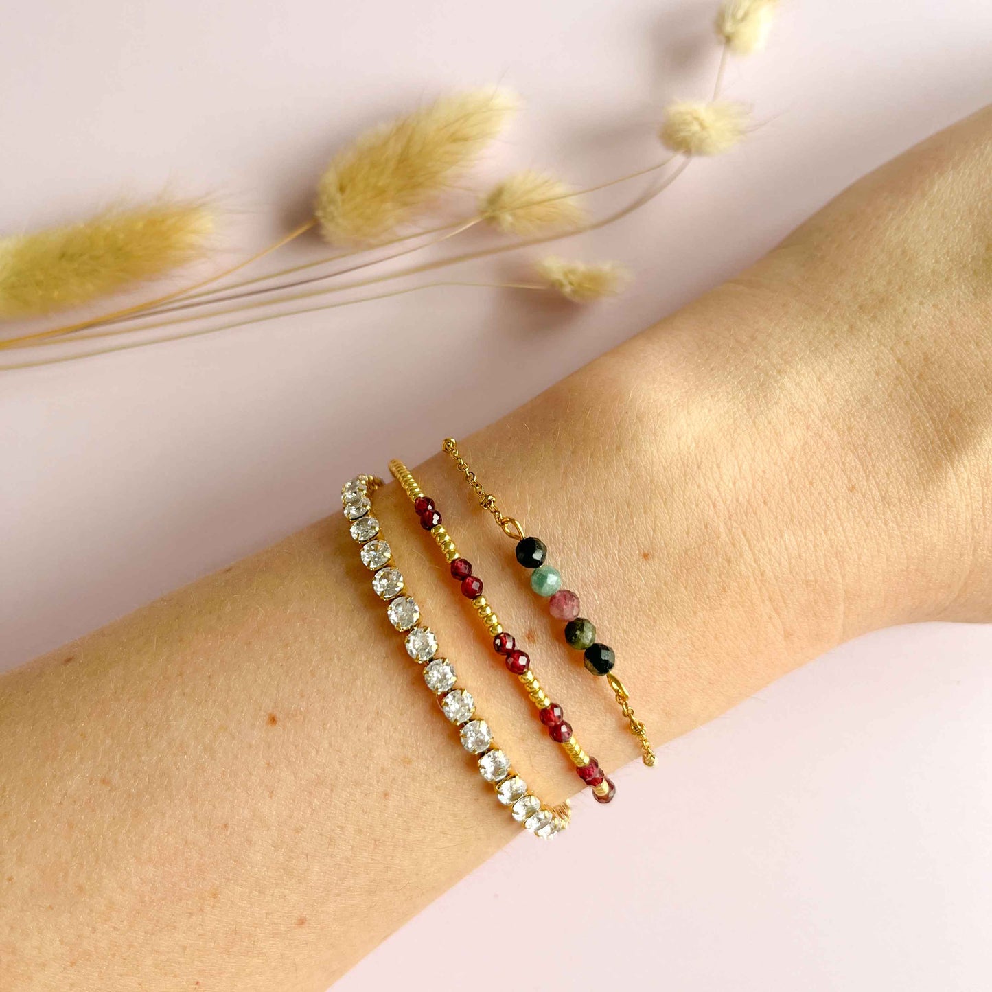 Zirkonia middle armband