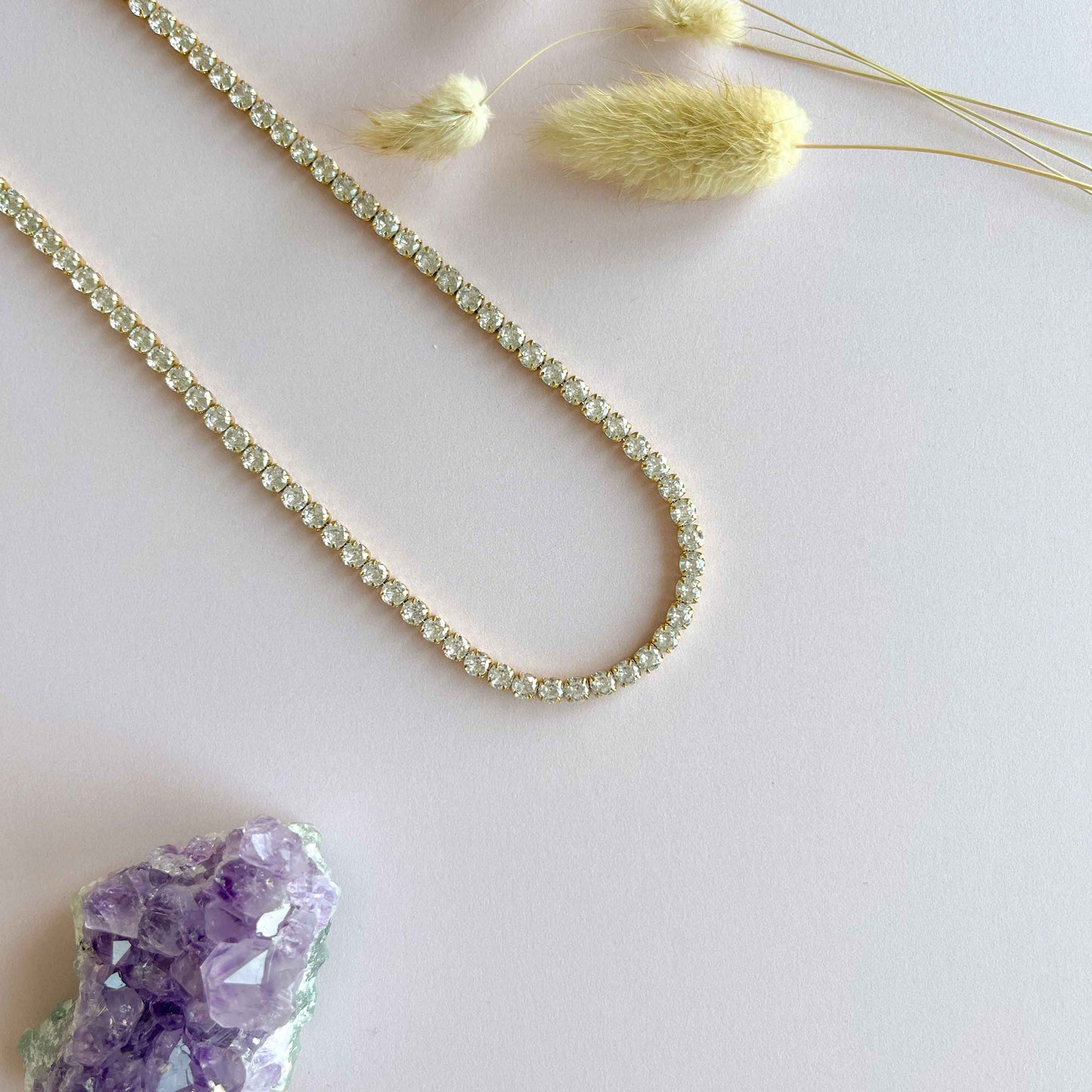 Zirkonia middle ketting