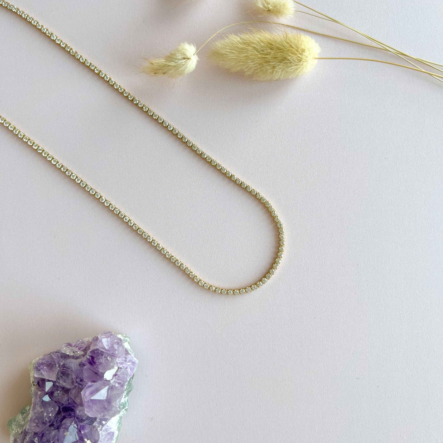 Zirkonia small ketting