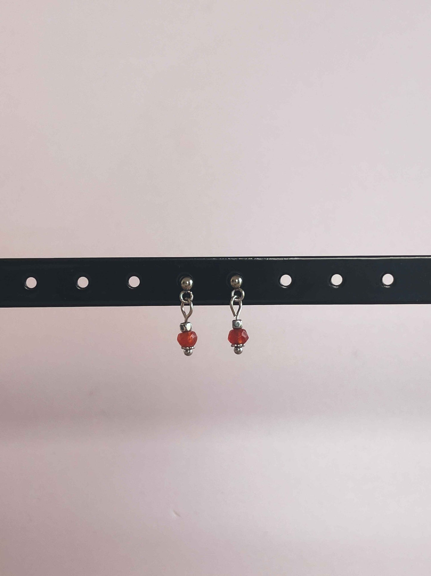 Noa oorknopjes zonnesteen - zilver