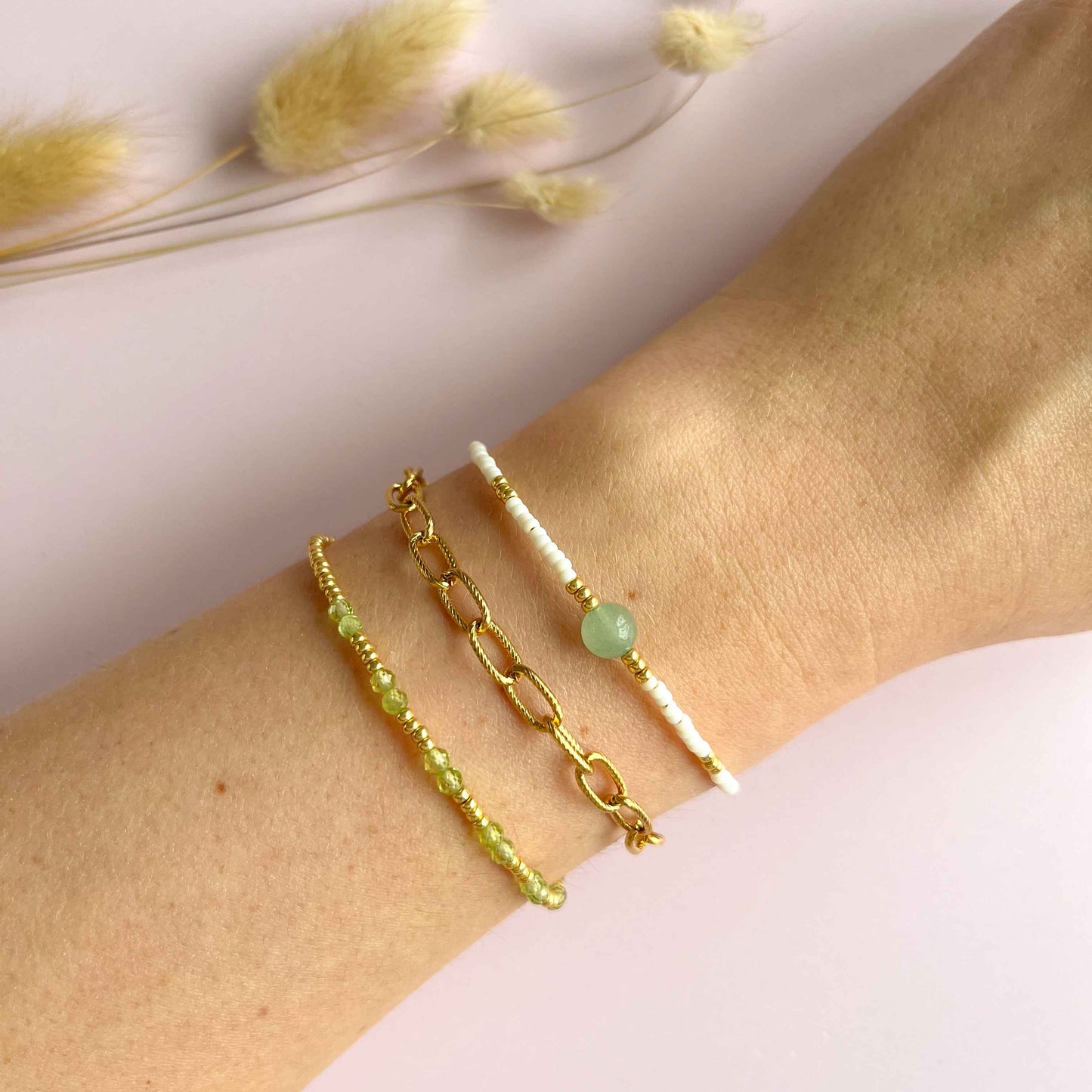 Basis big chain armband