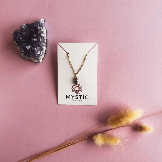 Tiny toermalijn ketting