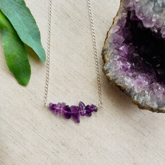 Amethist ketting