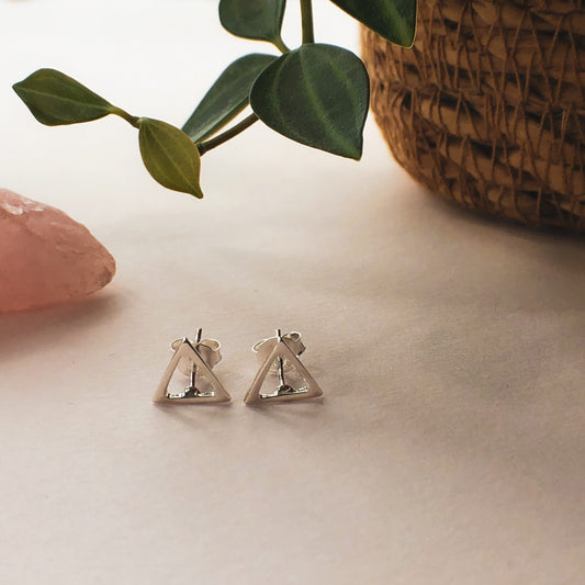 Triangle oorknopjes