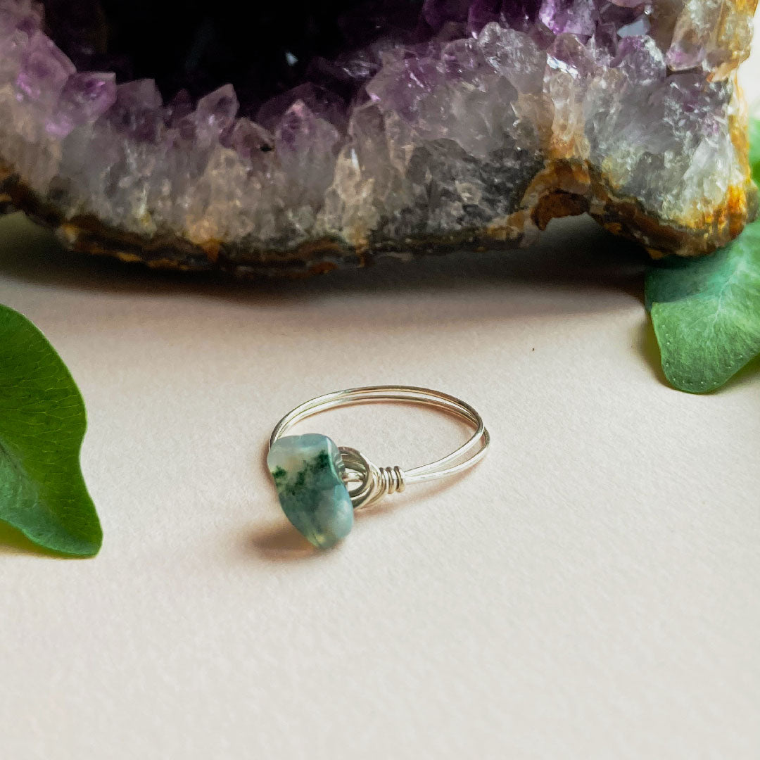 Mosagaat wire ring