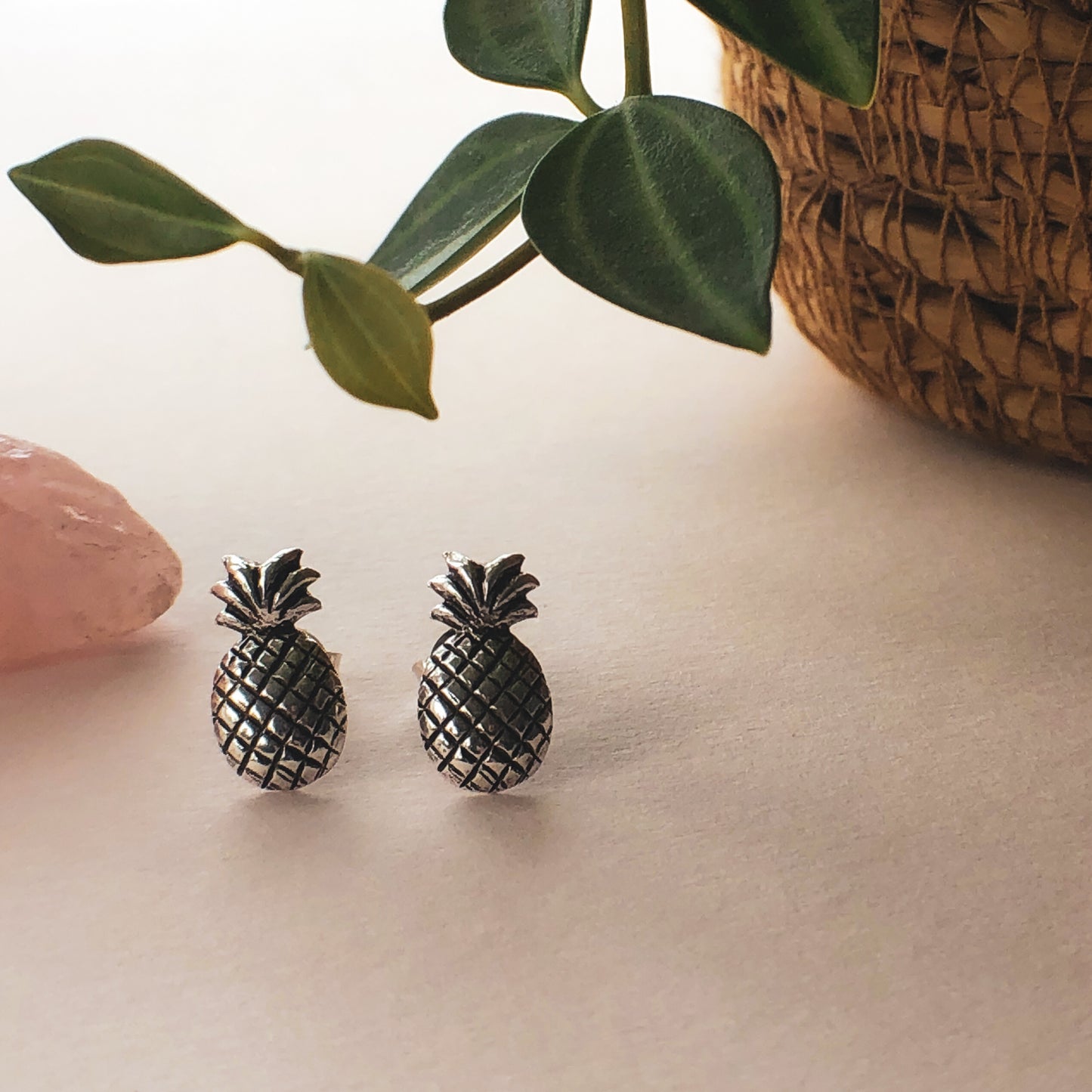 Ananas oorknopjes