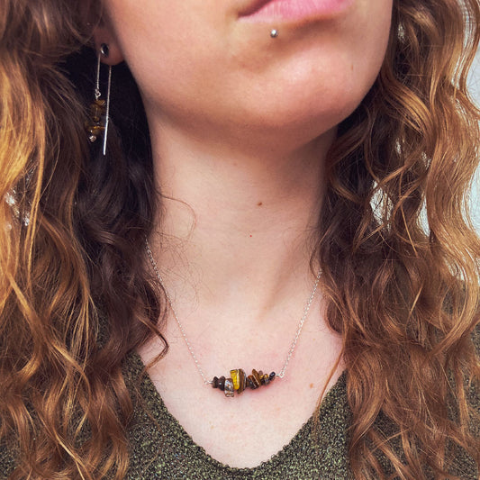 Tijgeroog ketting