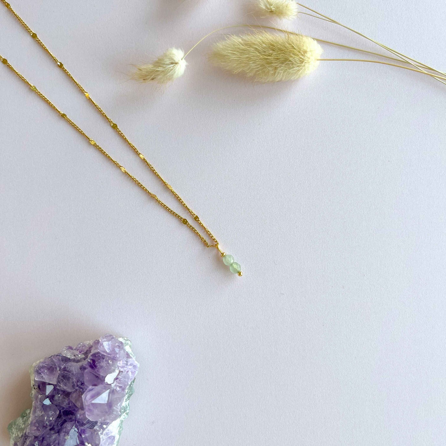 Tiny aventurijn ketting