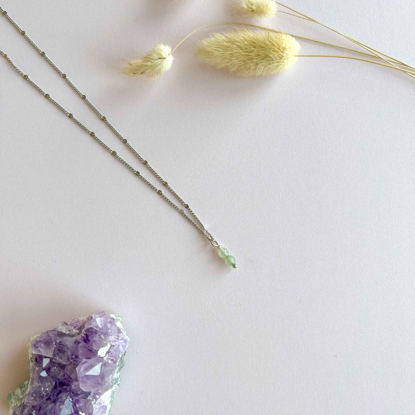 Tiny aventurijn ketting